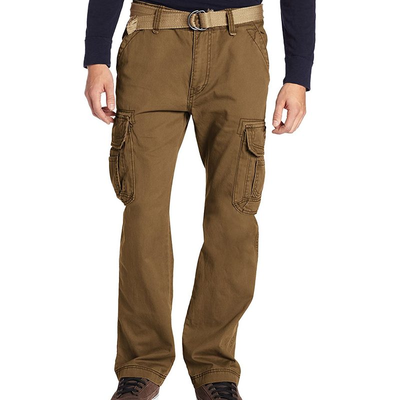 Unionbay Survivor Relaxed Fit Cargo Pants on a white backdrop.