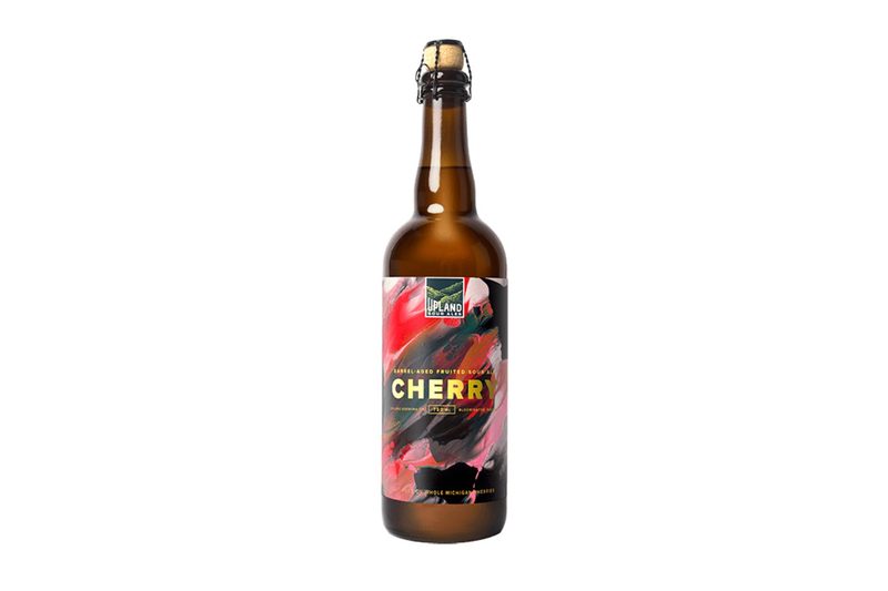 Upland Cherry Sour Beer Bottle Shot