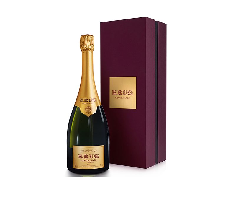 Krug Grand Cuvee Champagne Bottle