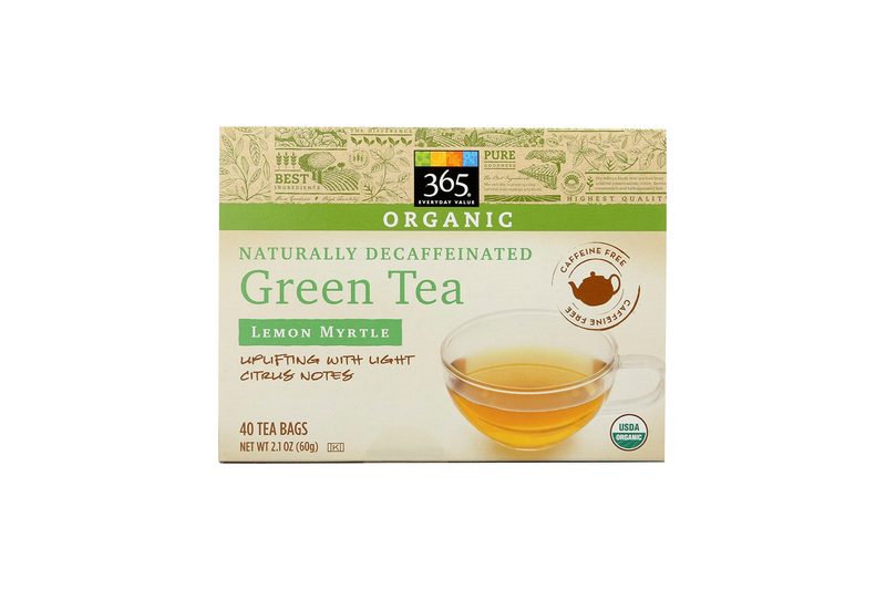 365 Decaffeinated Green Tea Box