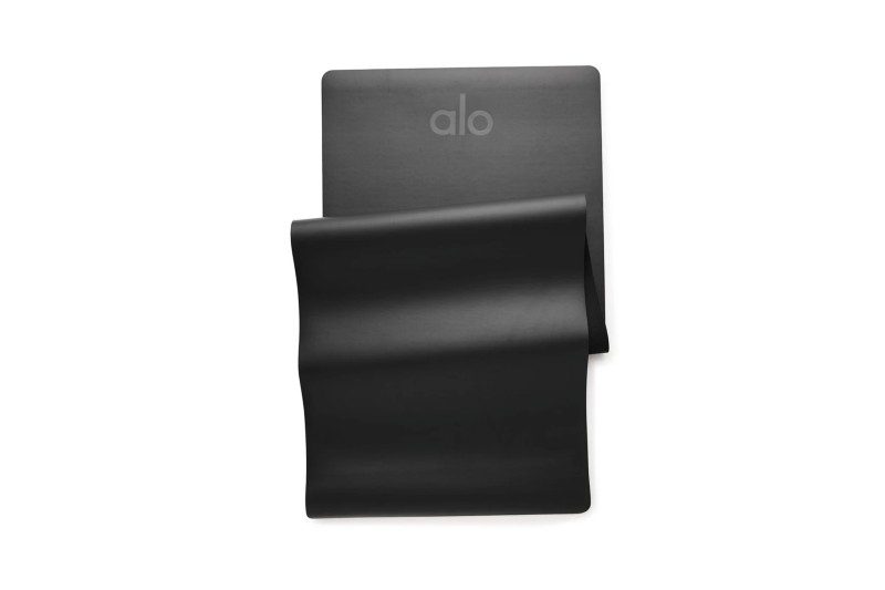 Alo Yoga Warrior Mat on a white backdrop.