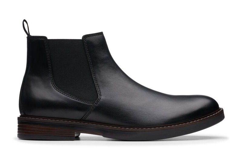 Clarks Paulson Up Chelsea Boots