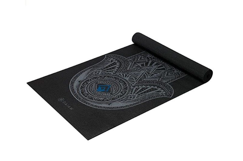Gaiam Yoga Mat - Classic on a white backdrop.