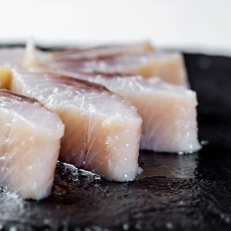 Herring fish seared