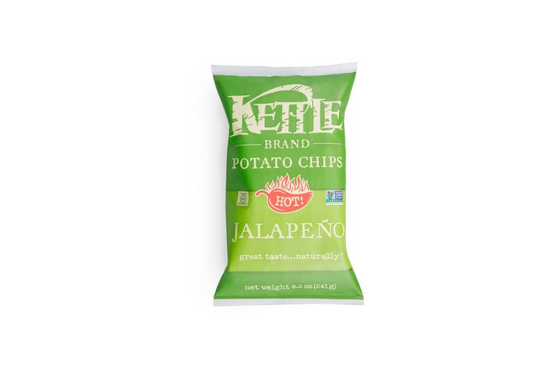Kettle Brand Chips Jalapeno Bag