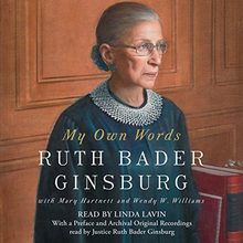 My Own Words Ruth Bader Ginsburg Book Cover