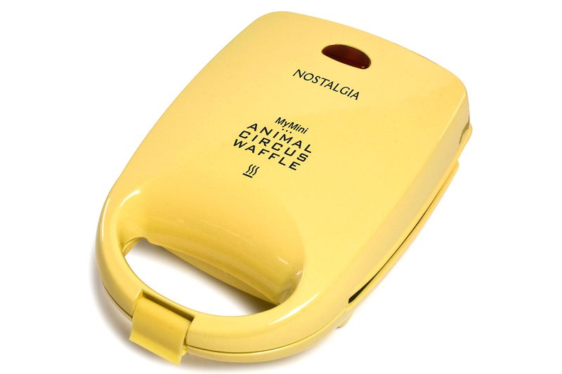 Nostalgia MANWFL4YW MyMini Electric Animal Circus Waffle Maker