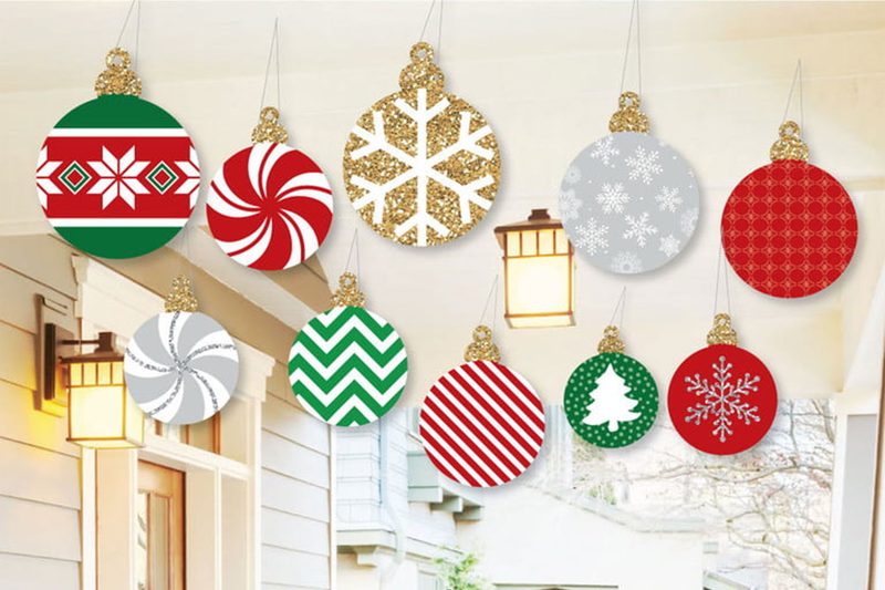 Outdoor Hanging Ornaments