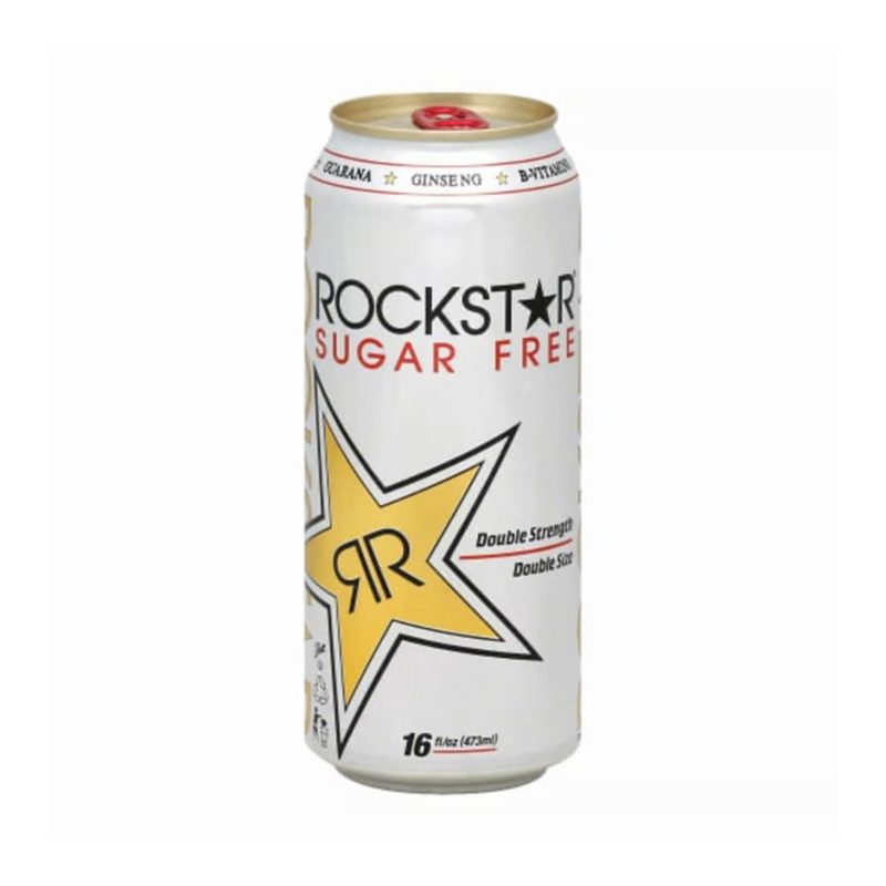 Rockstar Sugar Free Energy Drink.