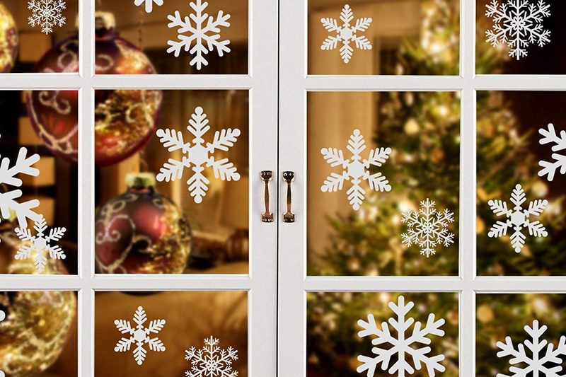 Snowflake Window Decals