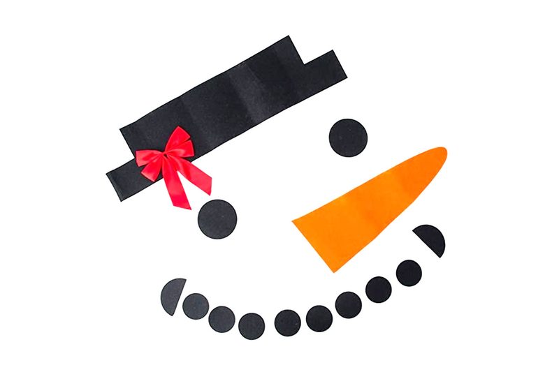 Snowman Decor Stickers