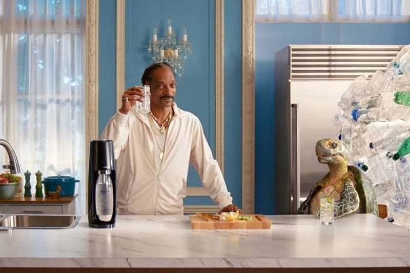 Snoop Dogg with SodaStream.