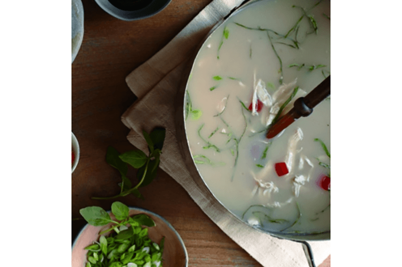 Thai chicken soup