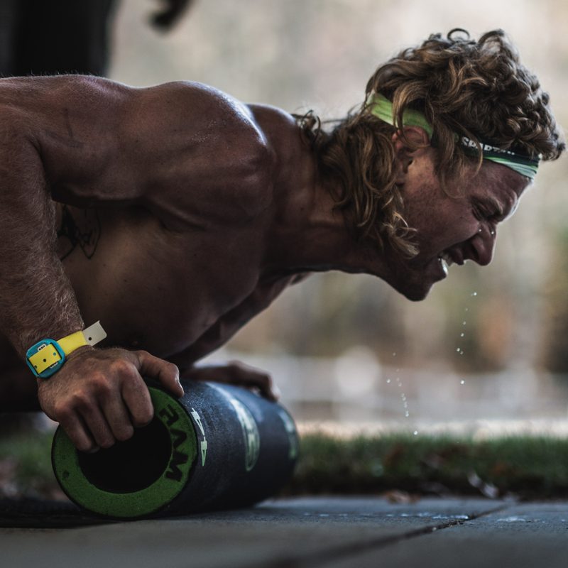Man doing pushups