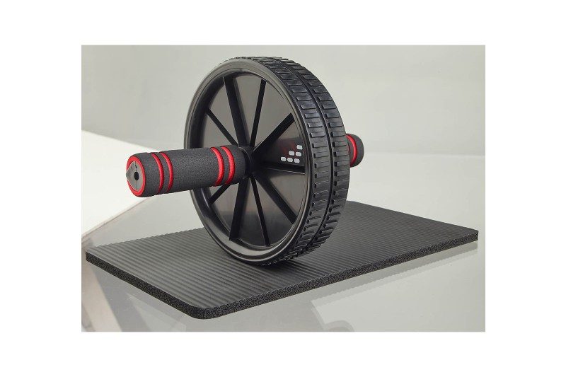 BCG Ab Toning Wheel Set on a white background.