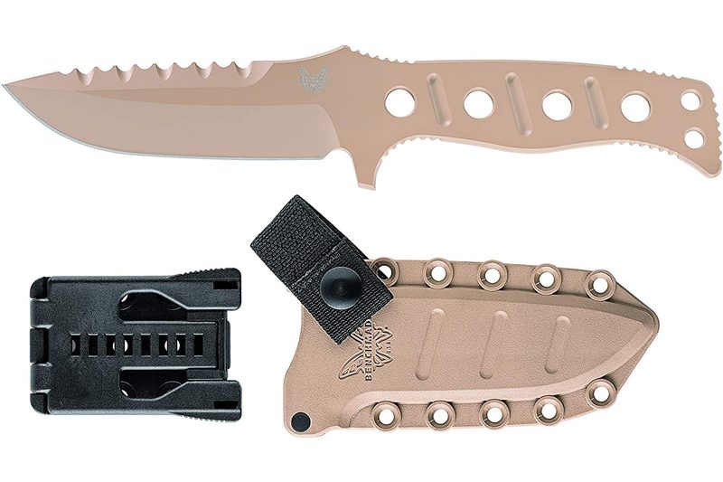 Benchmade Adamas 375 Fixed Drop Point Tactical Knife
