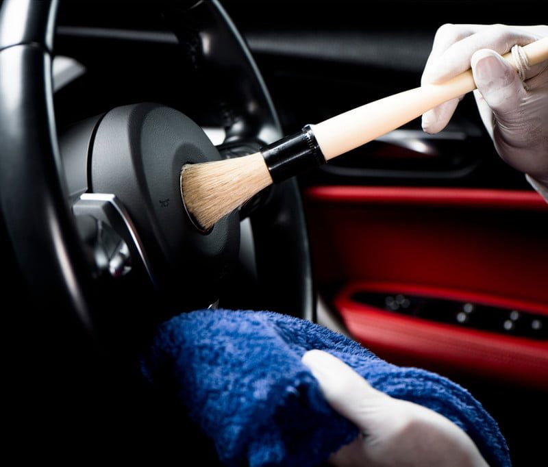 Car detailing inside