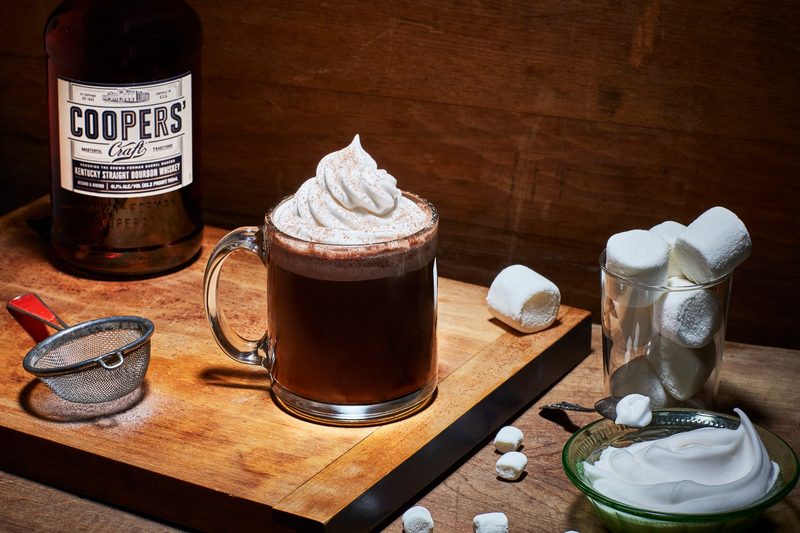 Black Forest Hot Cocoa Cocktail in Mug