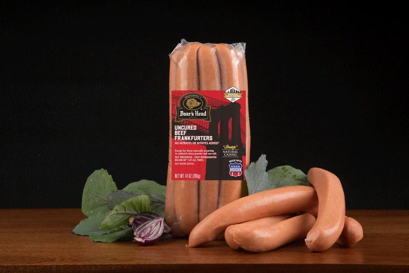Boar's Head Beef Hot Dogs Display