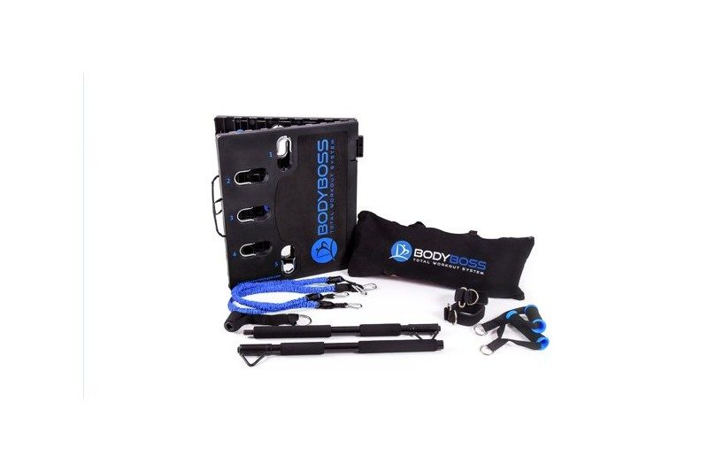 BodyBoss 2.0 Full Portable Home Gym Workout Package on a white background.