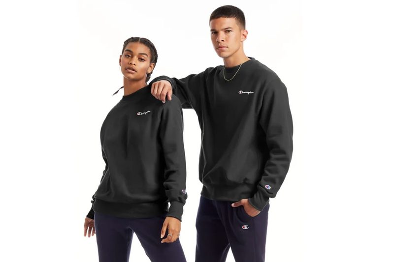 Champion Reverse Weave Crew Vintage Logo
