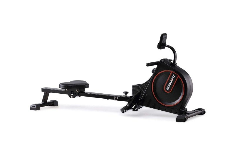 The Echanfit Foldable Indoor Rower on white background.