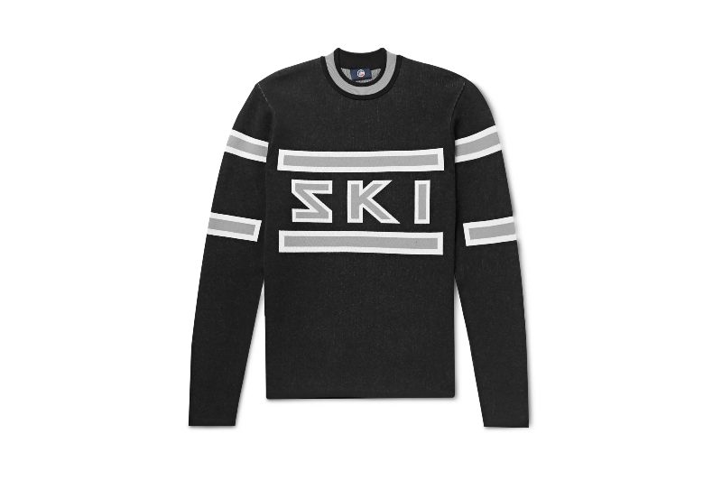 Fusalp Liam Printed Mock Neck Sweater