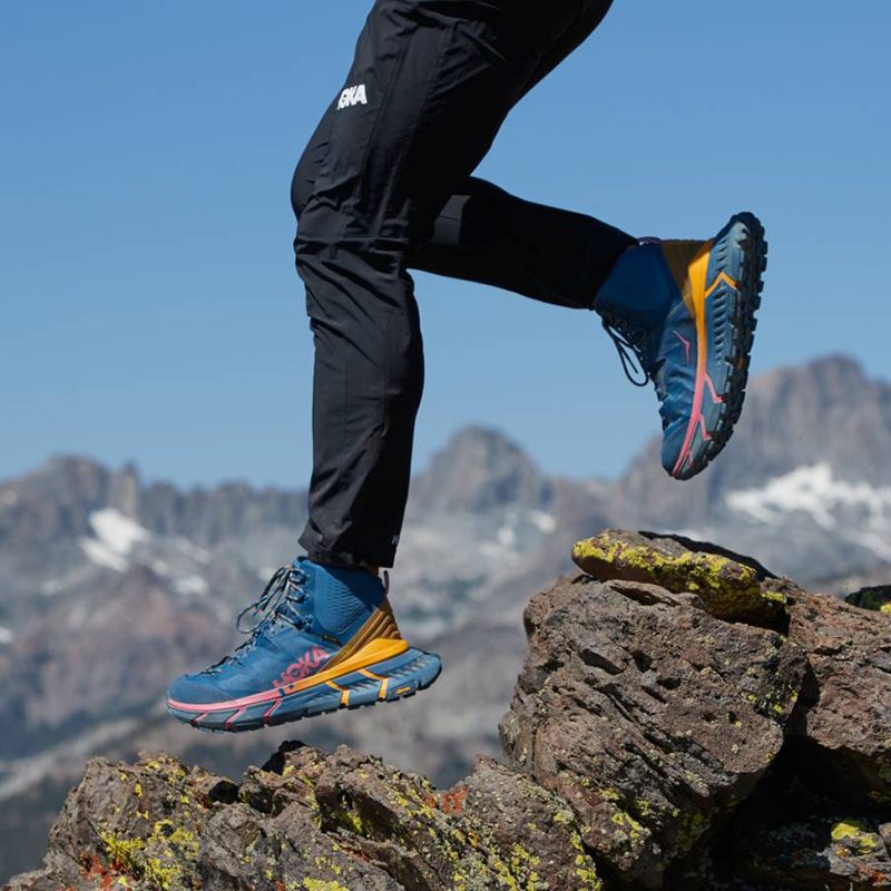 Hoka running shoes lifestyle shot