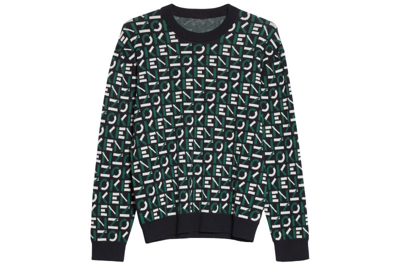 KENZO Logo Jacquard Sweater