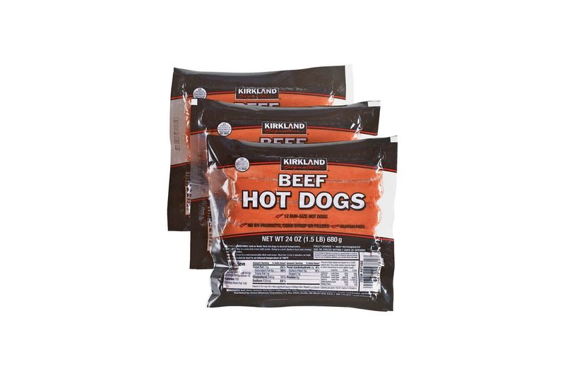 Kirkland Hot Dogs Package