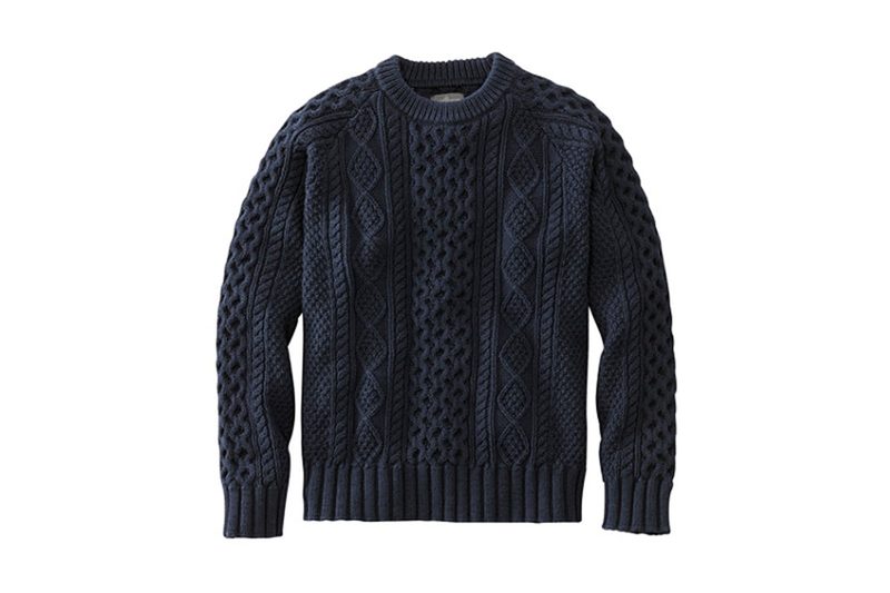 L.L. Bean Men’s Signature Cotton Fisherman Sweater