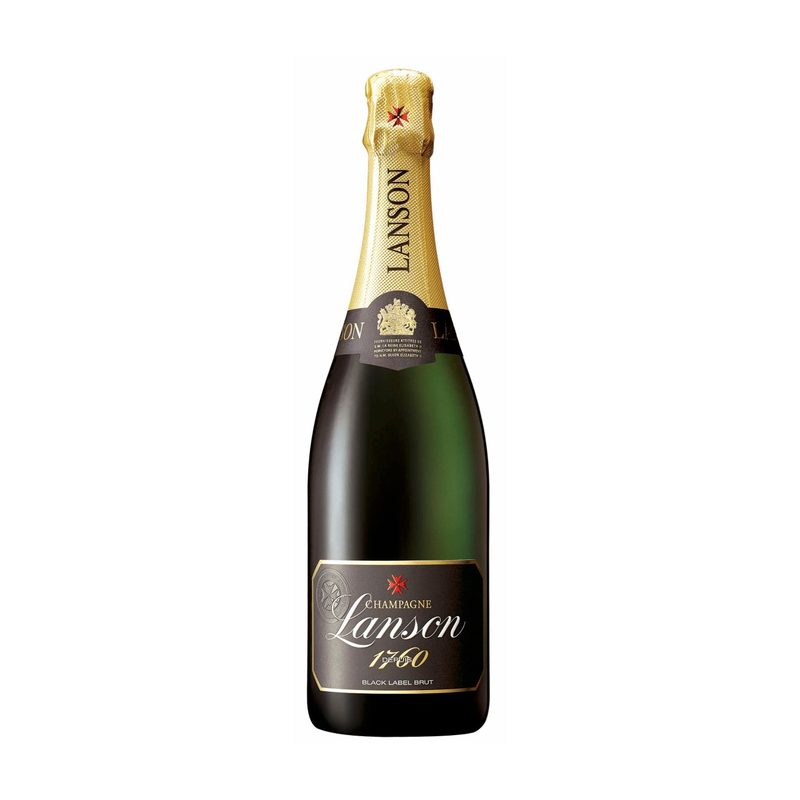 Lanson Black Label Brut Champagne Bottle