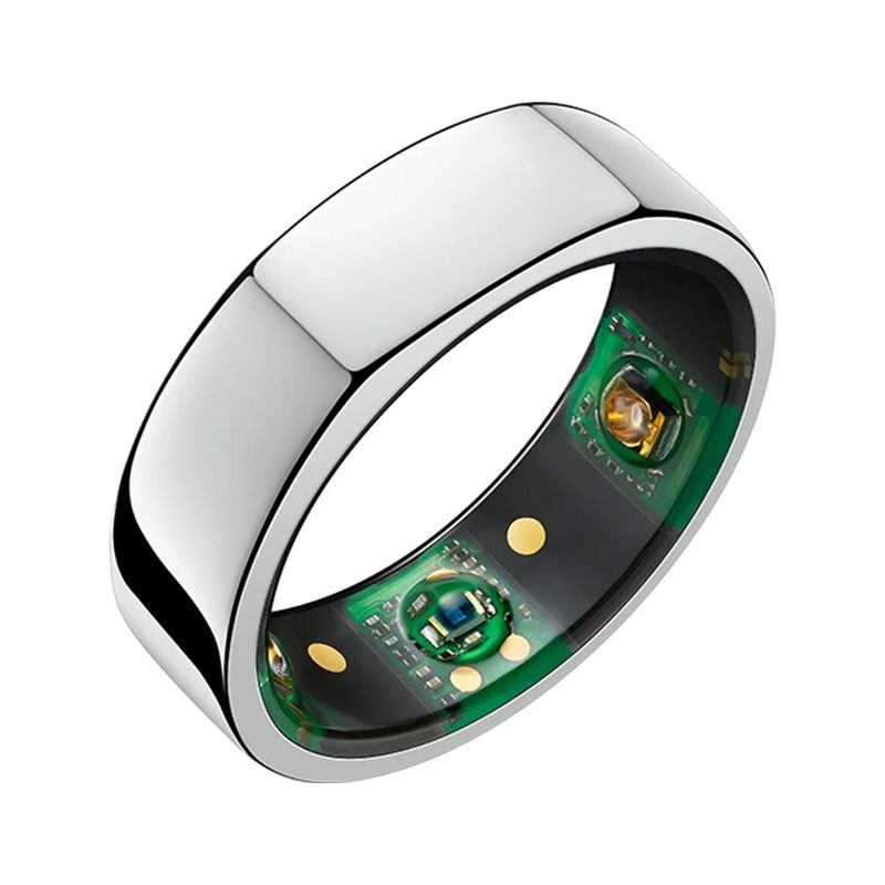 Oura Ring silver.
