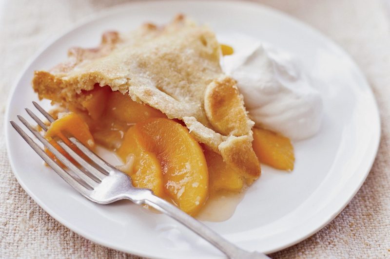 Peach Pie Slice