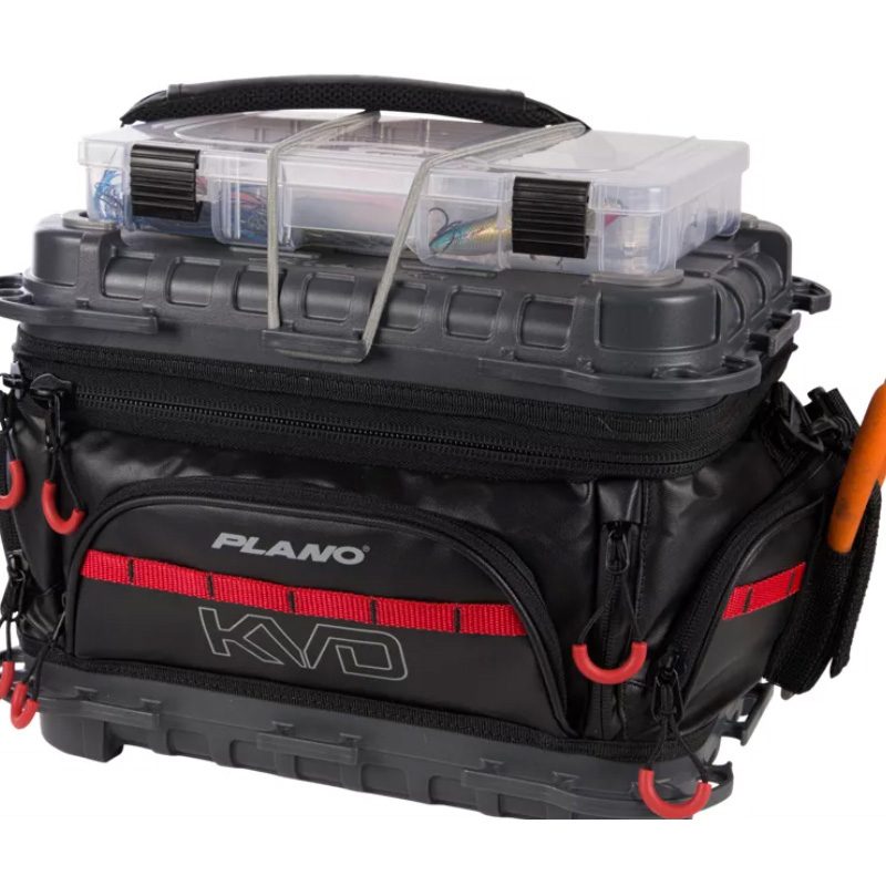Plano Synergy KVD Signature Series 3700 Tackle Bag on a white studio background.