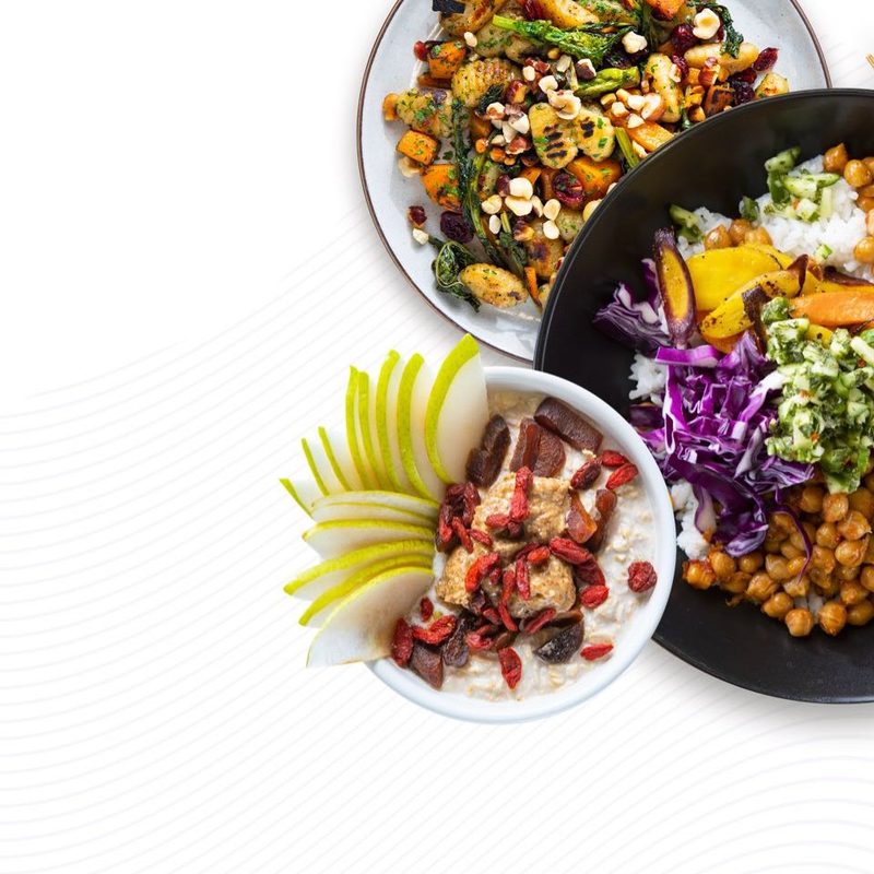 Purple Carrot Meal Kit Meal Spread