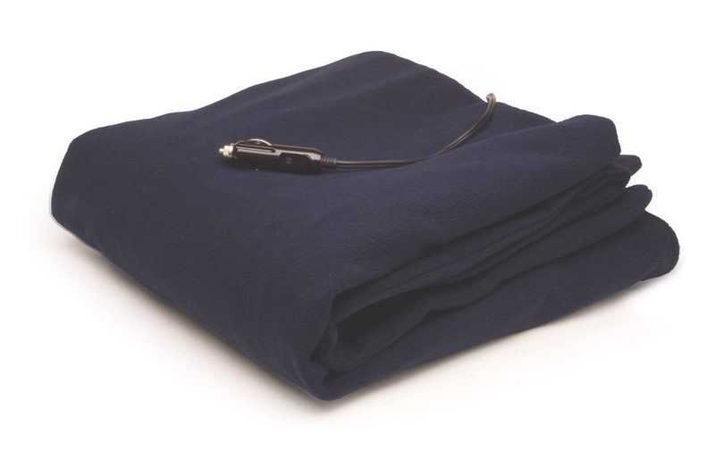 Roadpro Polar Fleece Heated Travel Blanket
