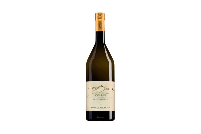 Ronco Blanchis Pinot Grigio Bottle