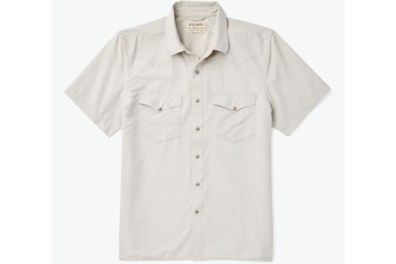 Short Sleeve Snap Front Shirt