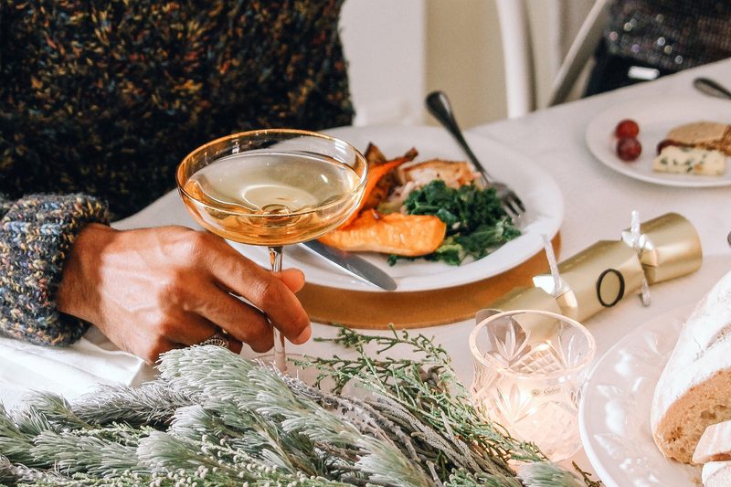 Southern Sky Cocktail at Table