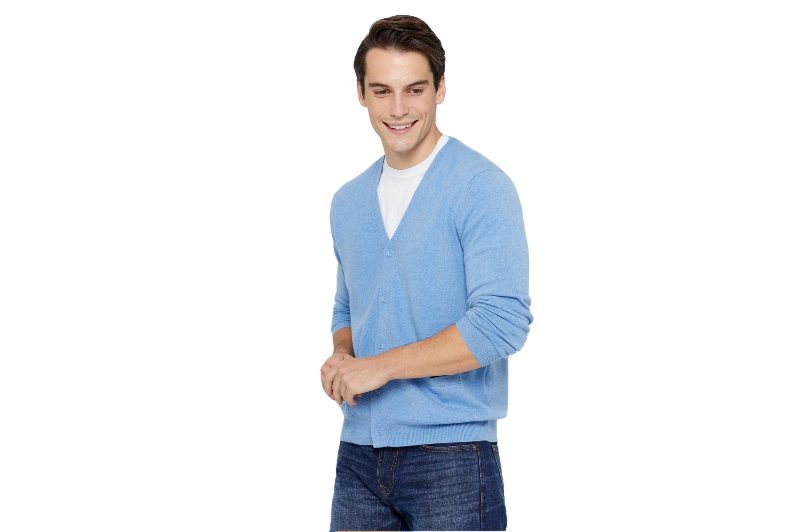 State Cashmere Button Cashmere Cardigan