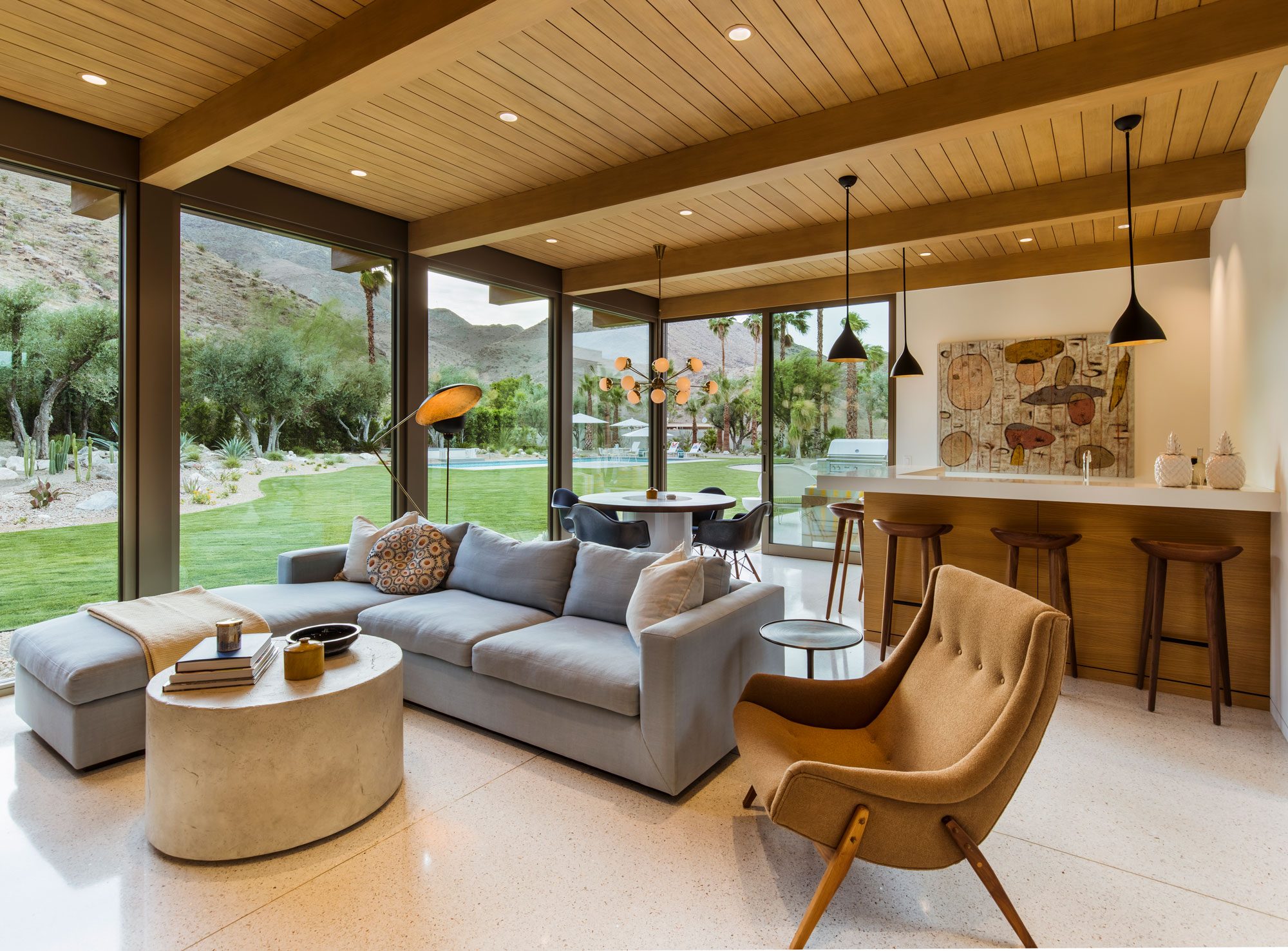 Thunderbird Heights Residence alt shot of family room