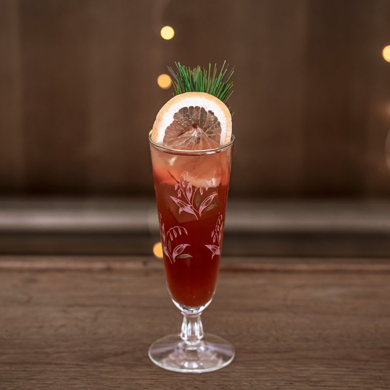 Winter Spritz Cocktail