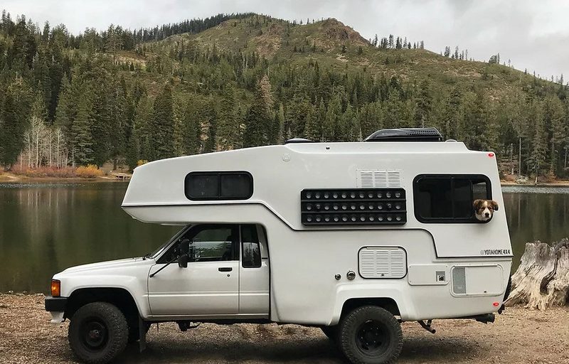 1987 4x4 Sunrader Overcab Truck Camper