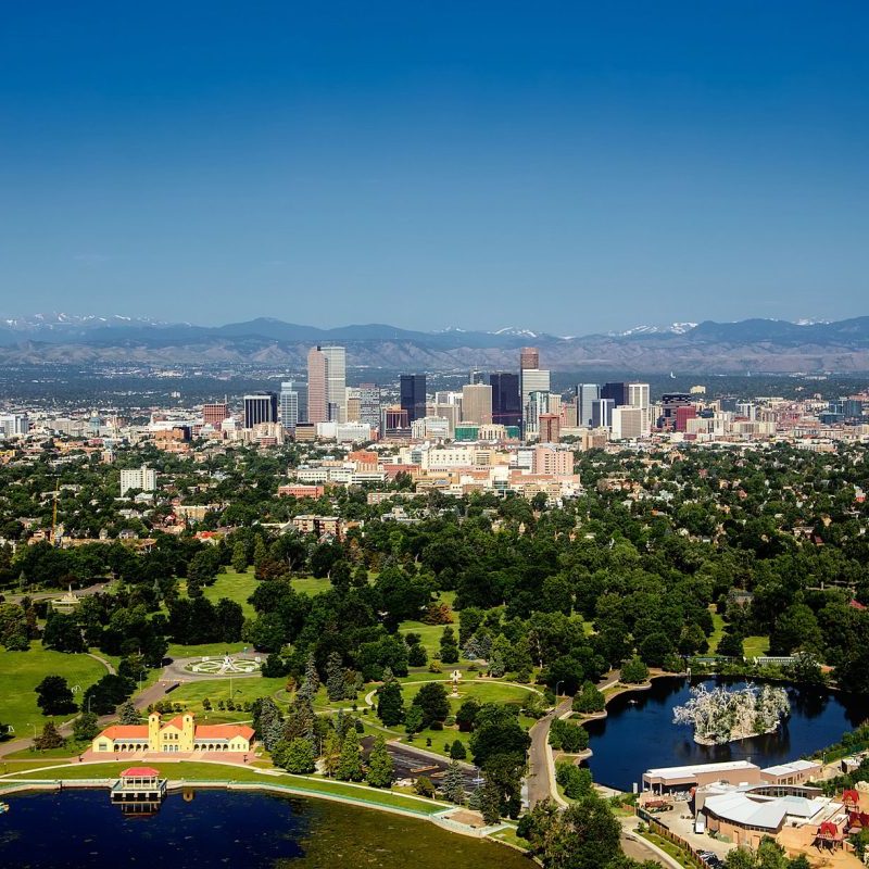 Aerial View of Denver, Colorado