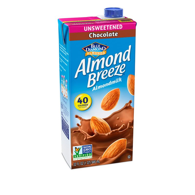 Almond Breeze's Unsweetened Chocolate Almond Milk