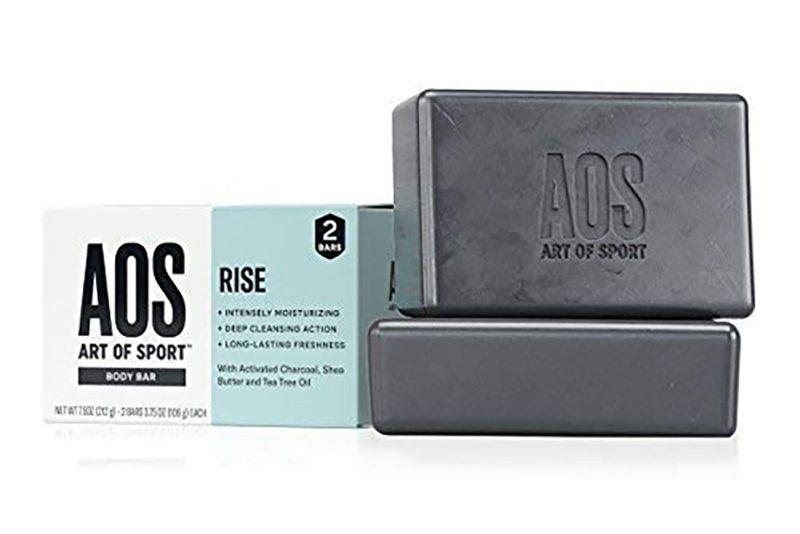 Art of Sport Activated Charcoal Bar Soap.