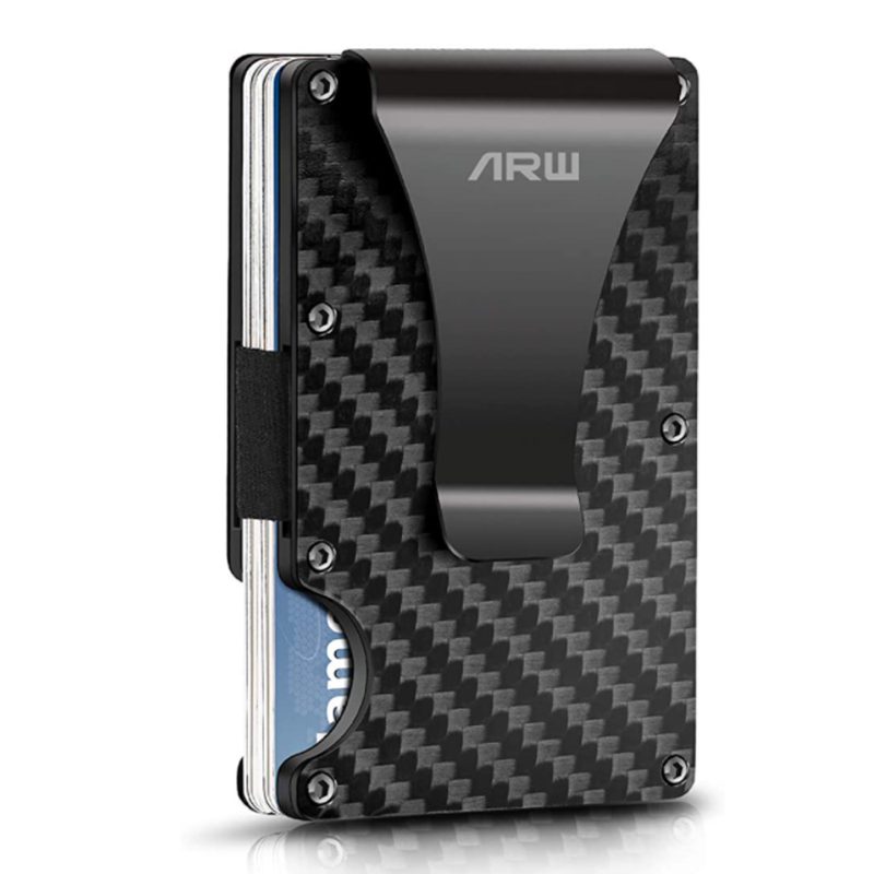 ARW Metal Money Clip Wallet.
