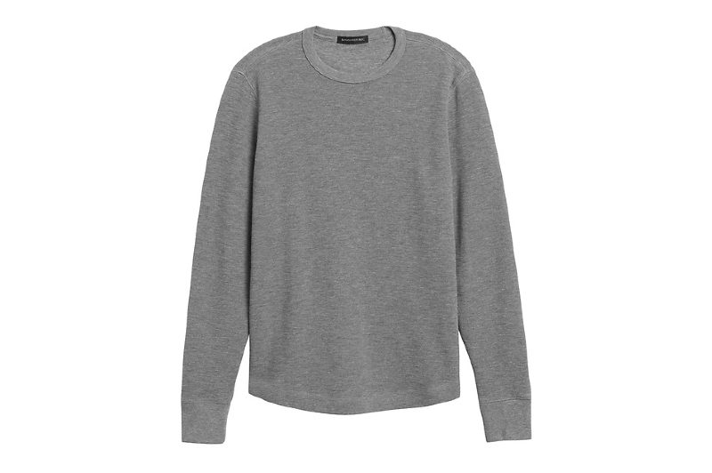 Banana Republic Core Temp Waffle Knit T-Shirt
