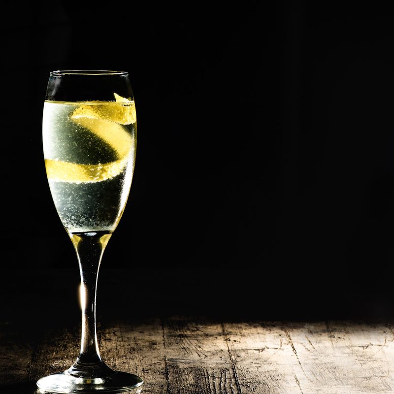 French 75 cocktail